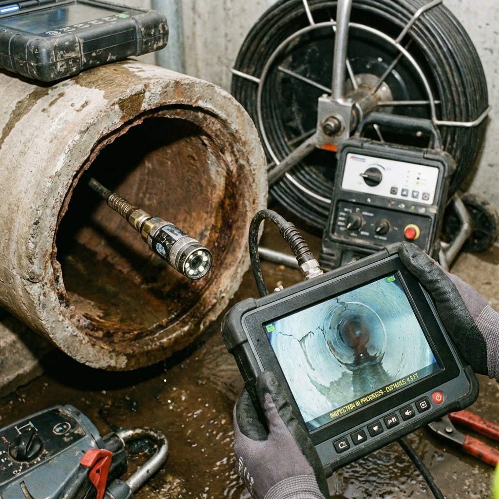 Vídeo inspeção de esgoto em Maringá